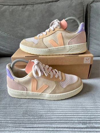 Chaussures veja V10 suede multicolore / taille 38