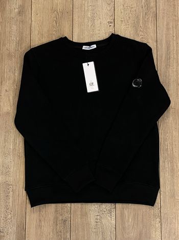 Pull sweat-shirt noir C.P. Company taille S