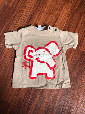 Tee shirt beige 3 mois