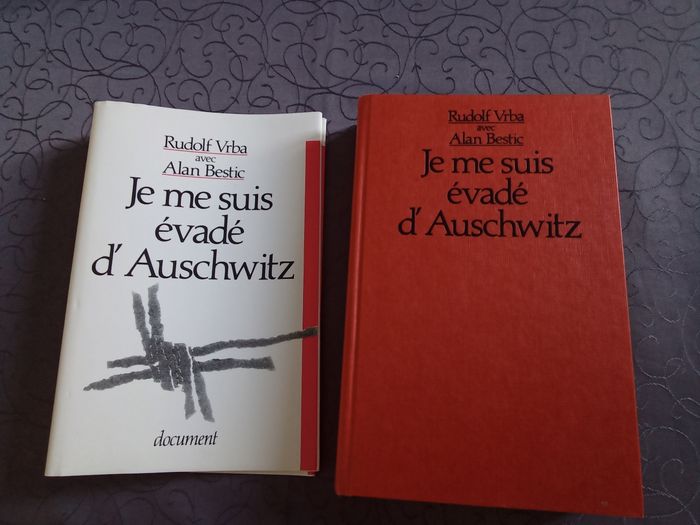 Livre 'je me suis évadé d'Auschwitz ' Rudolf Vrba