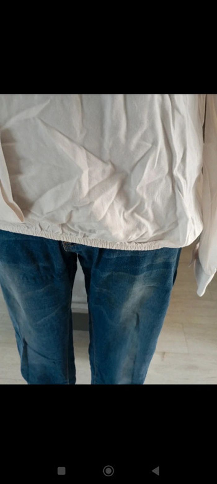 Blouse crème - photo numéro 6