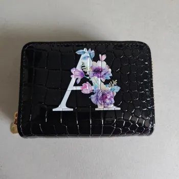Porte monnaie avec lettre A