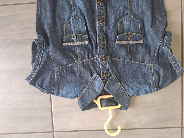 Robe en jean Camaïeu Taille 38 - photo numéro 2