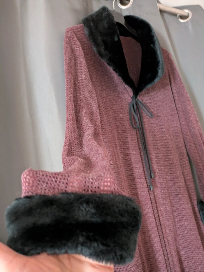 Très beau gilet manteau cardigan - Taille 42/44 - photo numéro 2