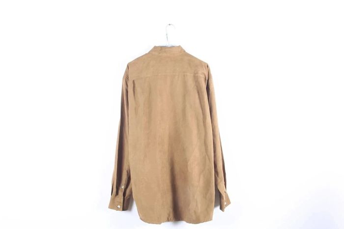 Jolie chemise peau de peche vintage style western. Taille L Homme (#23556) - photo numéro 4