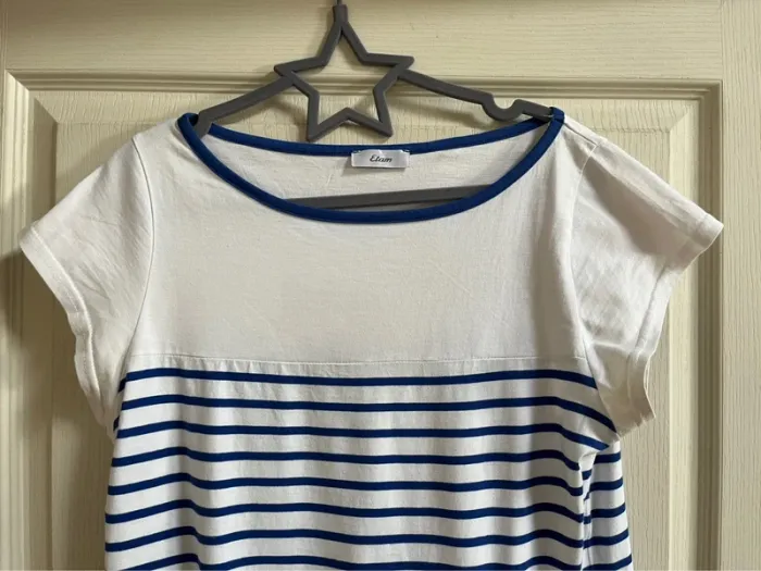 Robe marinière Etam -Taille 42 - bon état - photo numéro 4