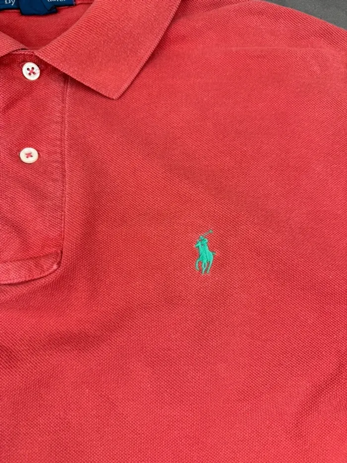Polo Ralph Lauren Rouge Orange Taille M - photo numéro 4