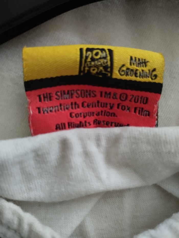 T-shirt The Simpsons Matt Groening taille 12 ans - photo numéro 5