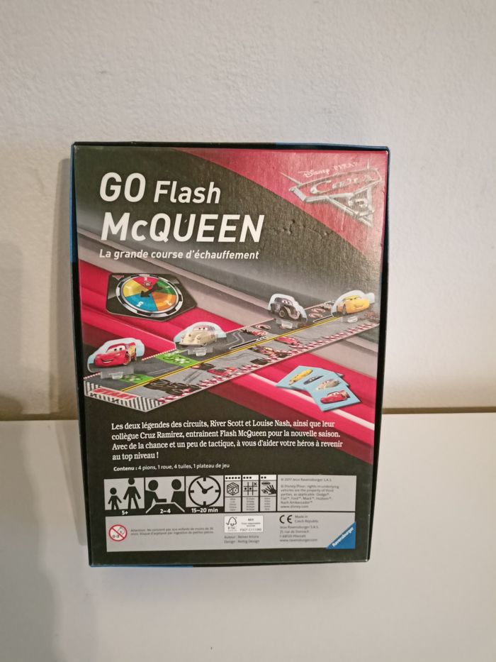 Go Flash McQueen ravensburger complet - photo numéro 2