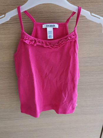 Débardeur okaidi 2 ans