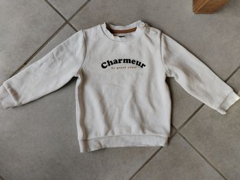 Sweat Kiabi, taille 24 mois