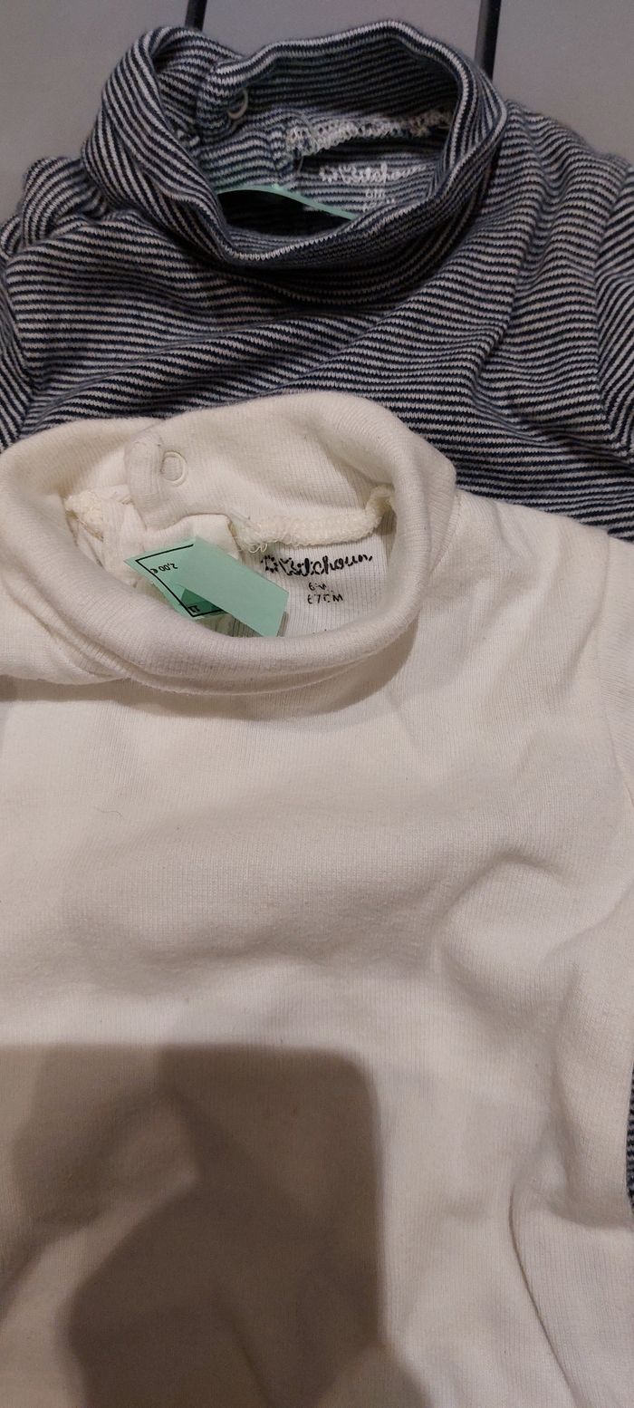 Lot de 2 bodys 6 mois - photo numéro 2