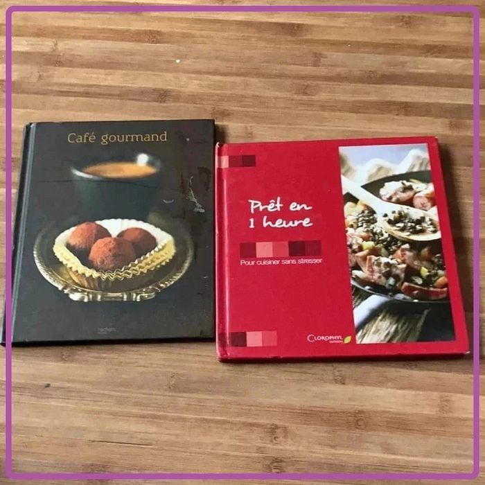 🌟🌟lot de 2 livres cuisine🌟🌟