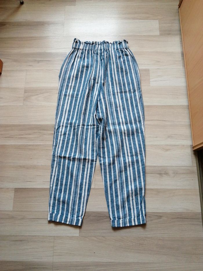 Pantalon taille élastique 2 poches - photo numéro 4