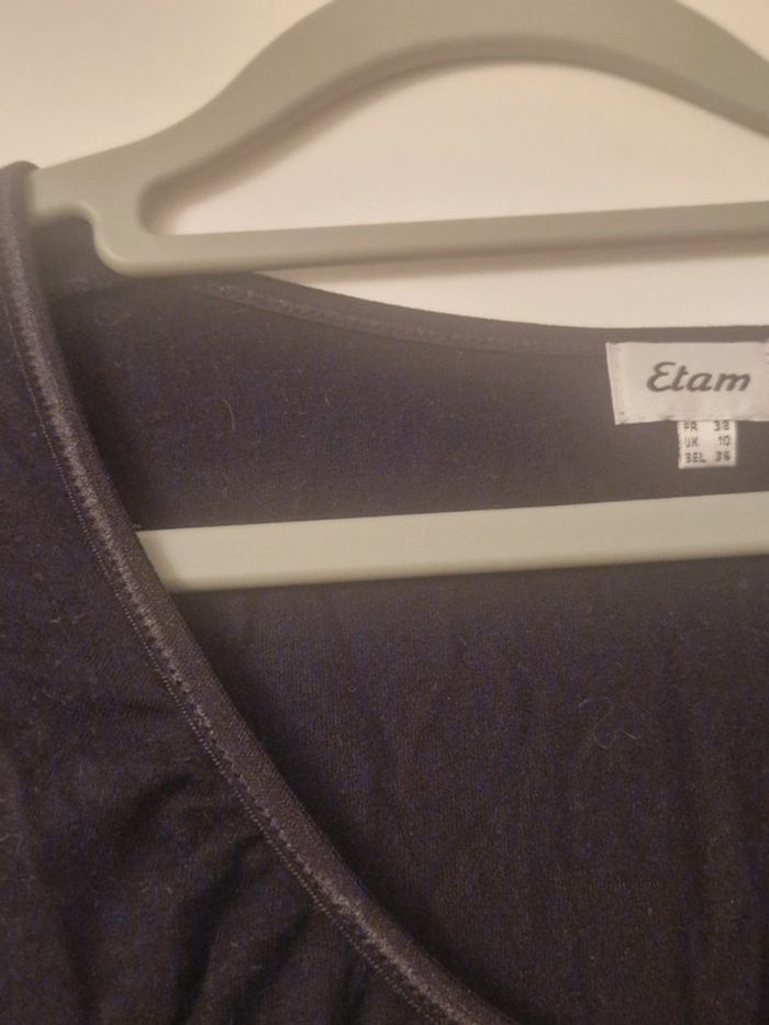 T-shirt noir Etam, 38 - photo numéro 2