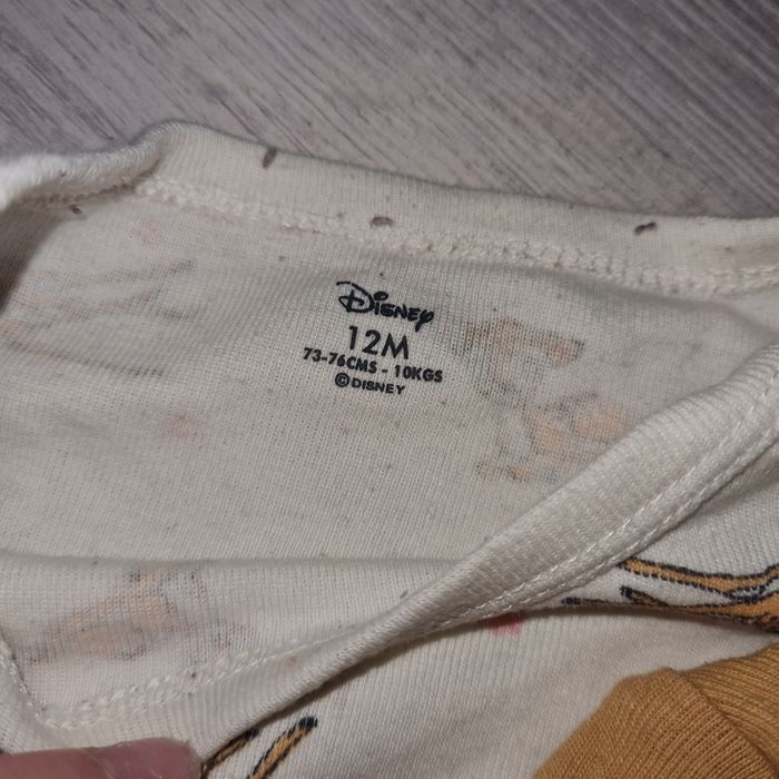 Lot de 2 bodys 12 mois bambi disney - photo numéro 4