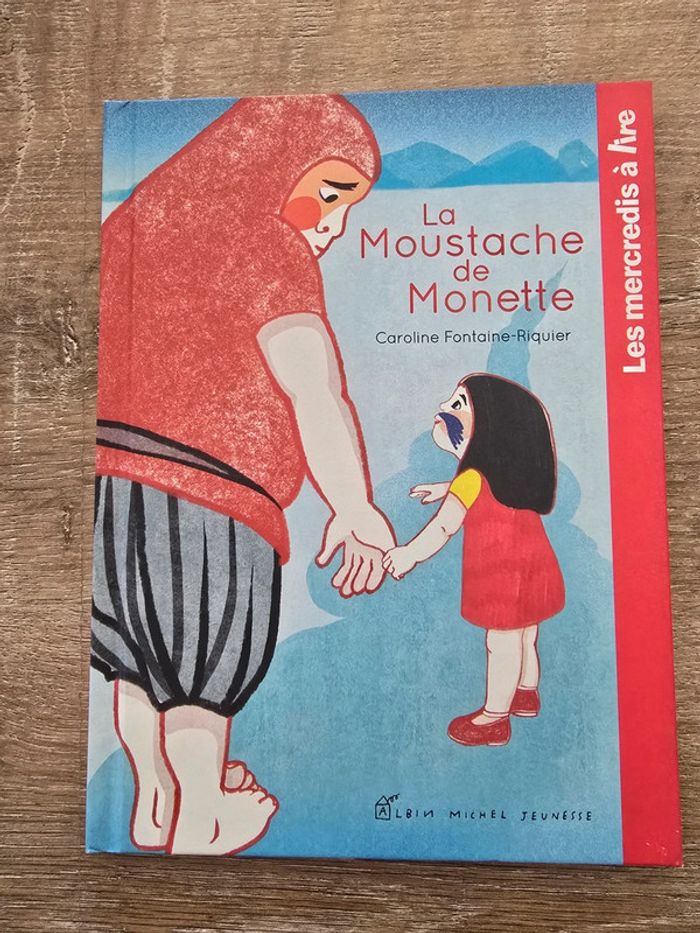 Livre la moustache de Monette