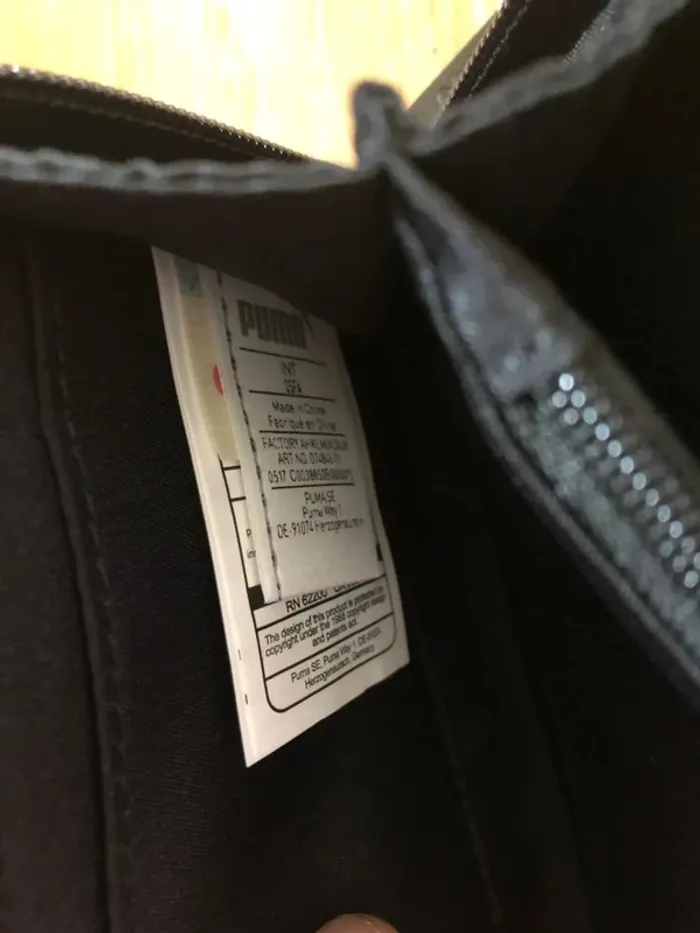 Porte-monnaie Ferrari Puma wallet black - photo numéro 12