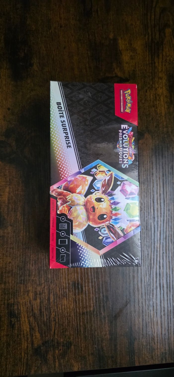 Coffret surprise Pokemon EV8.5 Évolutions prismatiques Neuf