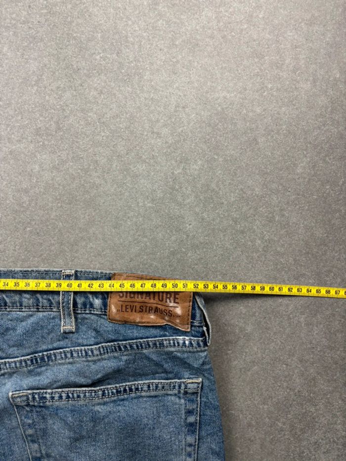 Jean pantalon coupe droite signature levis bleu W40 L32 - photo numéro 10