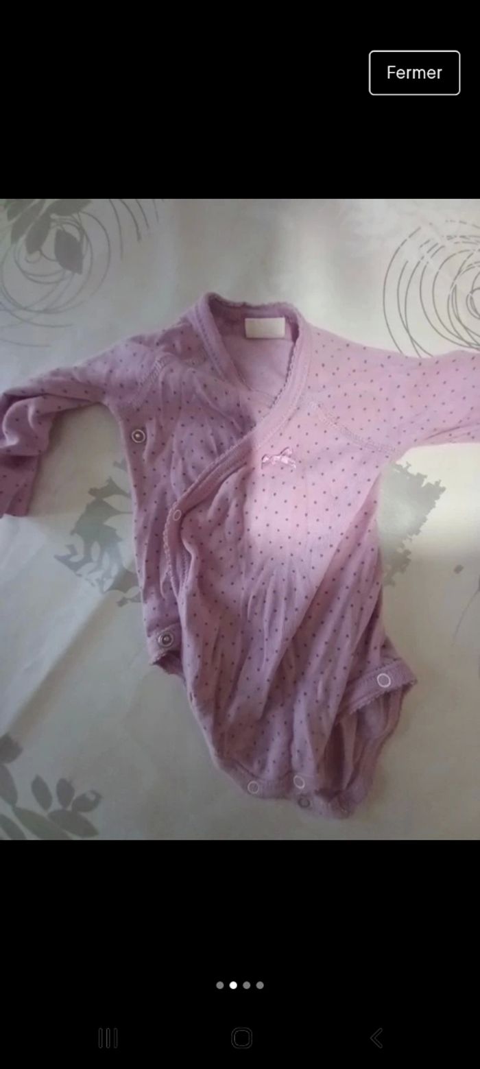 Lot de 3 bodies manches longues - photo numéro 2