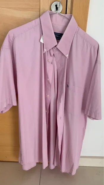 Chemise rose manche courte Yves Dorsey