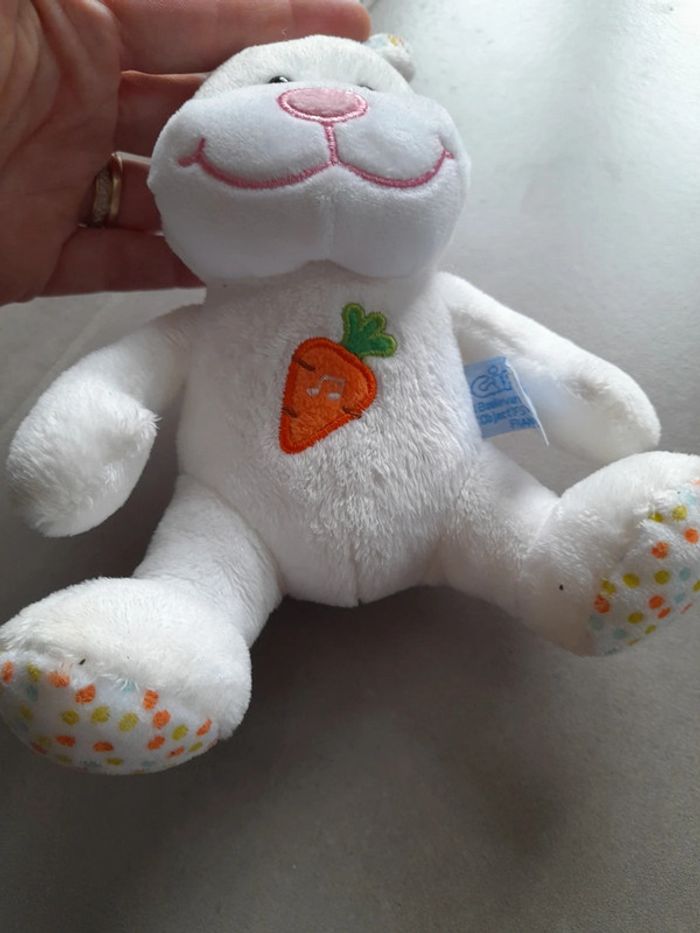 Peluche lapin musical - photo numéro 6