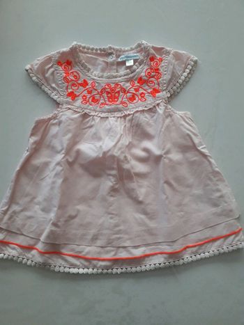 Tunique fille rose Vertbaudet 24 mois