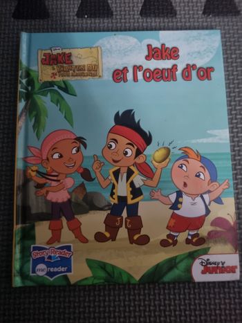 Livre  Disney Jake et les pirates du pays imaginaire :James eg l'œuf d'or
