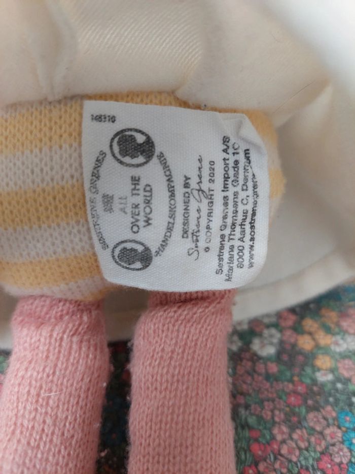 #01 Doudou poupée de chiffon Sostrene Grene - photo numéro 4