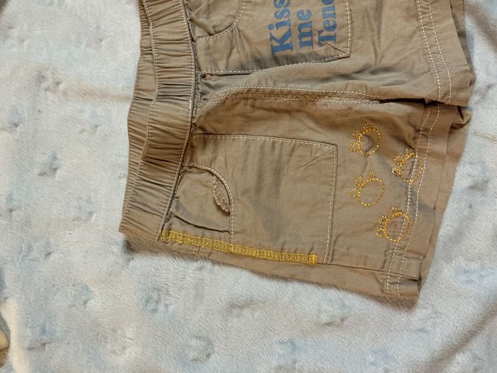 short beige taille élastique naissance influx - photo numéro 5