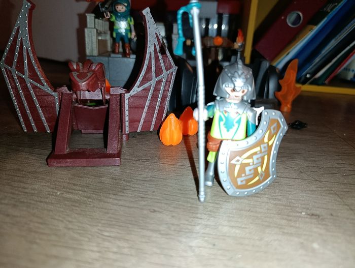Lot playmobil dragon vert - photo numéro 4