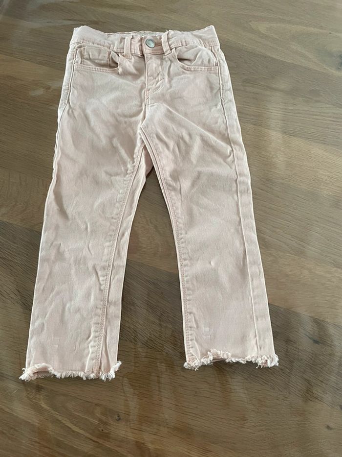 Pantacourt fille 6 ans rose poudre - photo numéro 2