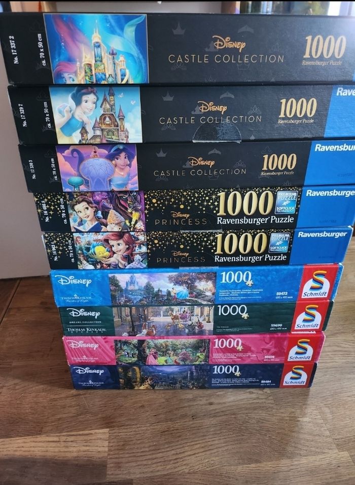 Lots puzzles Disney réservés