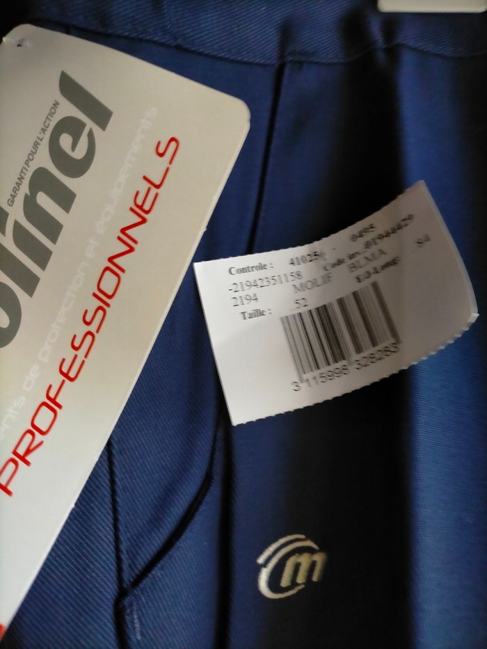 Pantalon de travail haute visibilité taille 52 - photo numéro 2