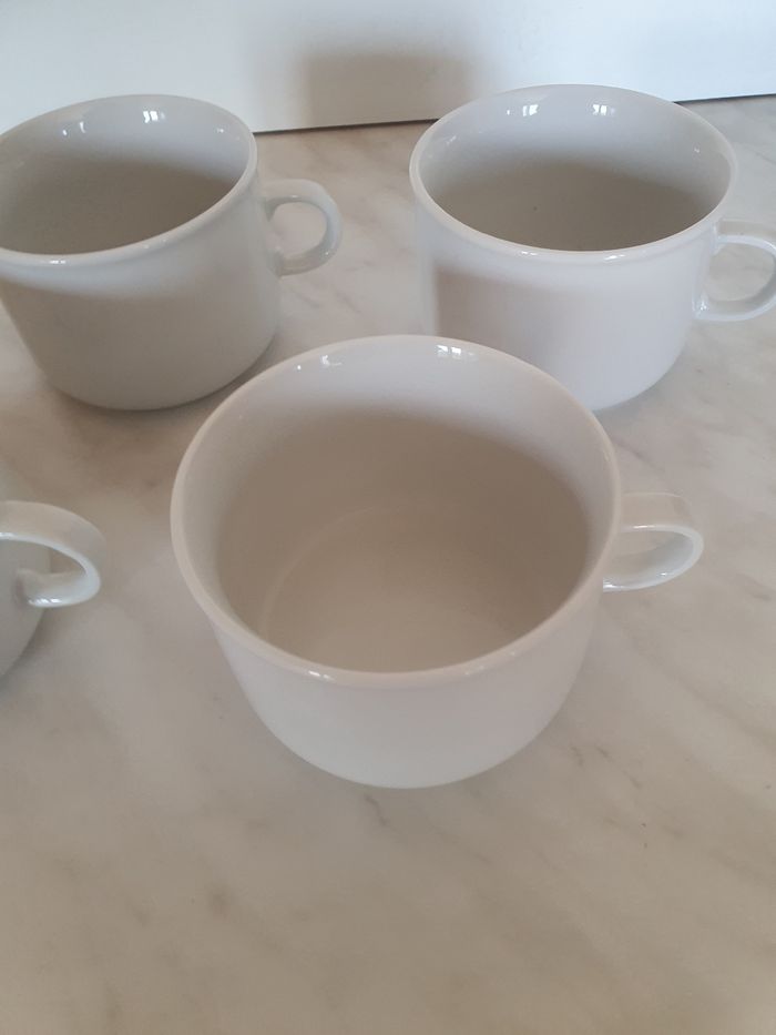 4 grandes tasses à chocolat - photo numéro 3