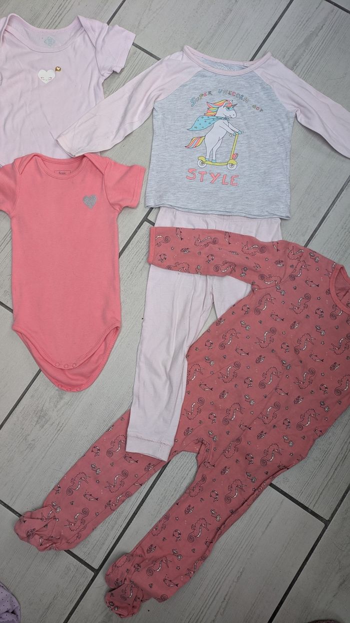 Vend lot nuit fille 3 ans
