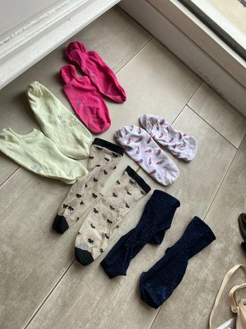 Lot de cinq paires de chaussettes