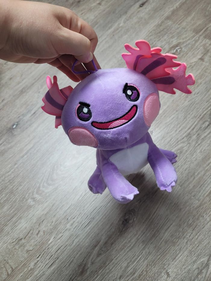 peluche axolotl - photo numéro 3