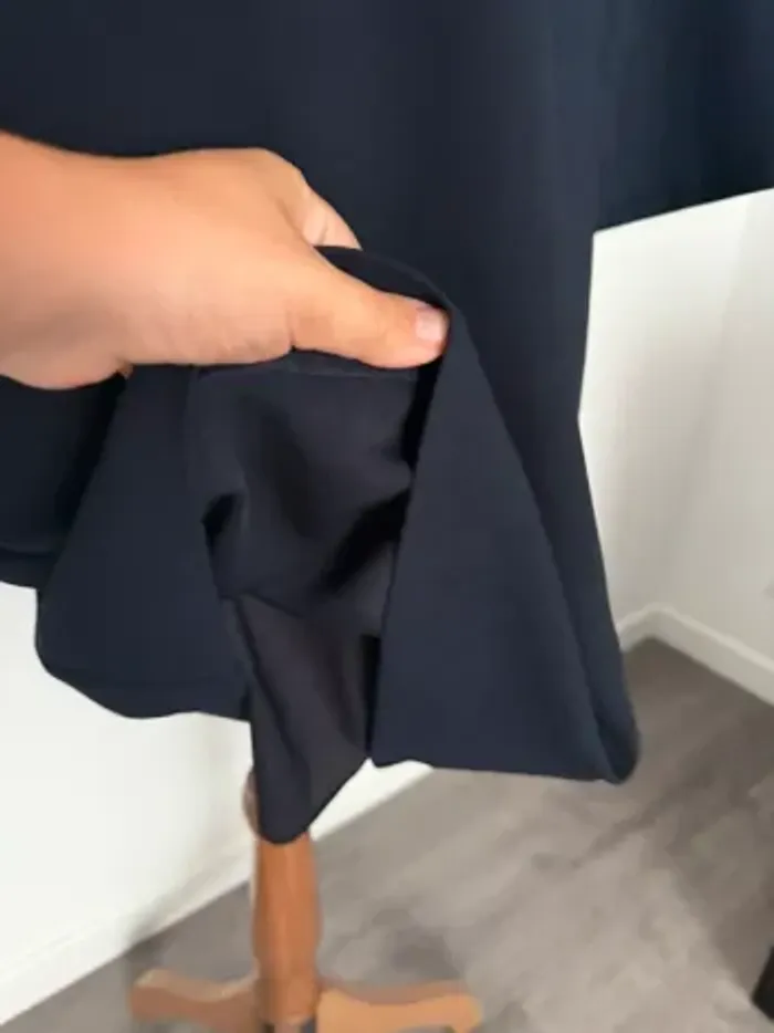 Robe bleu marine Automne/Hiver Zapa taille M 38 - photo numéro 7