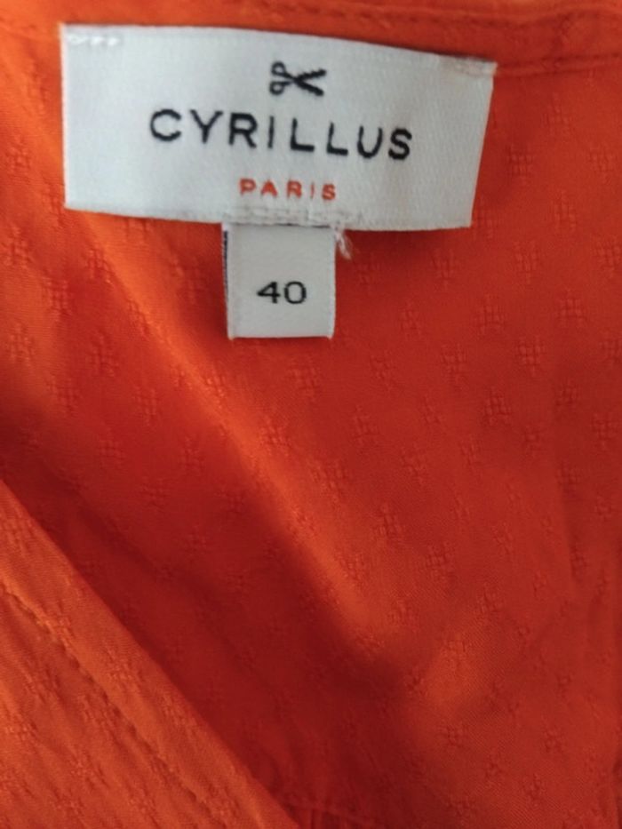 Robe Dobby Cyrillus t40 100%viscose - photo numéro 8