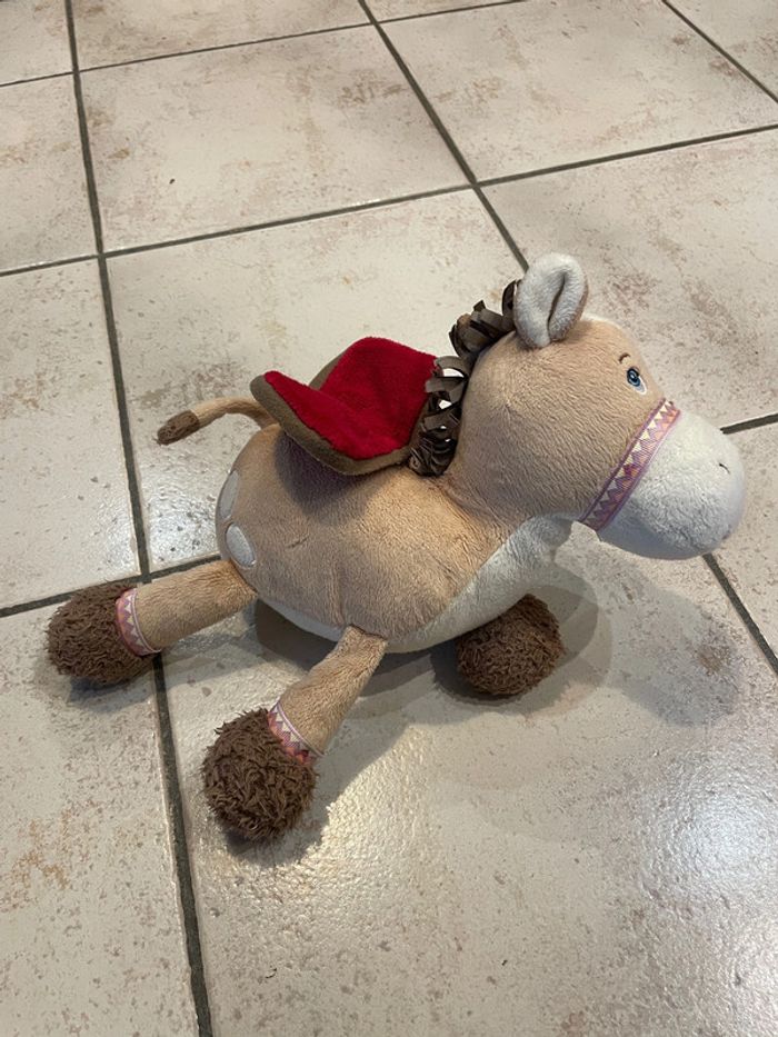 Peluche musicale cheval Candide - photo numéro 3