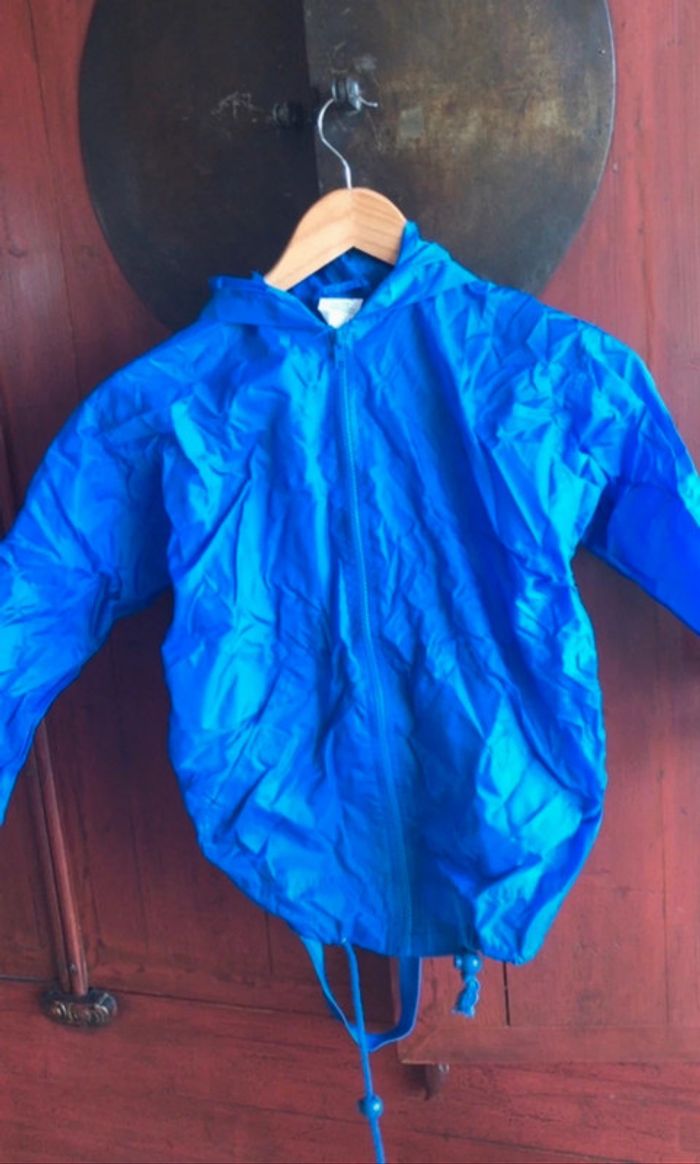 kway 6/8 ans bleu