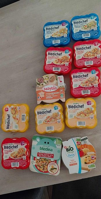 Barquettes repas x12