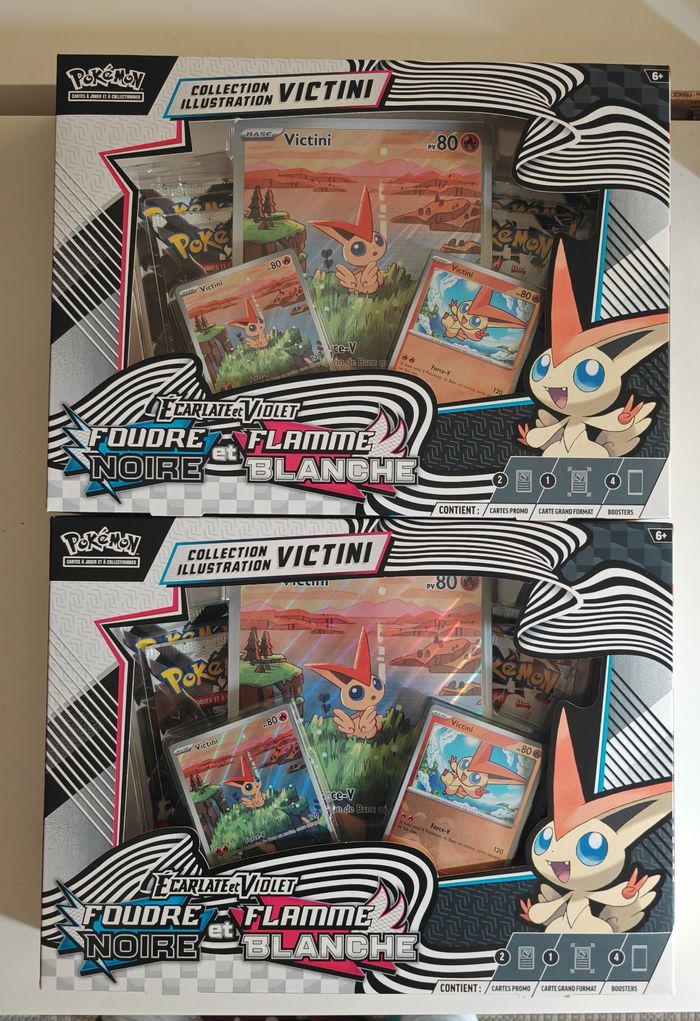 Lot de 2 coffrets victini - photo numéro 2