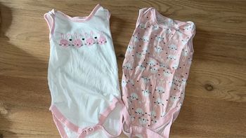 Lot de 2 bodies bretelles