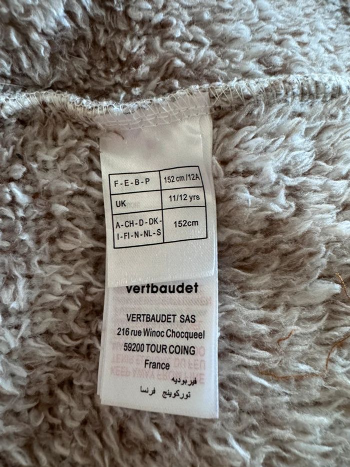 Surpyjama renne vertbaudet taille 12 ans neuf - photo numéro 17