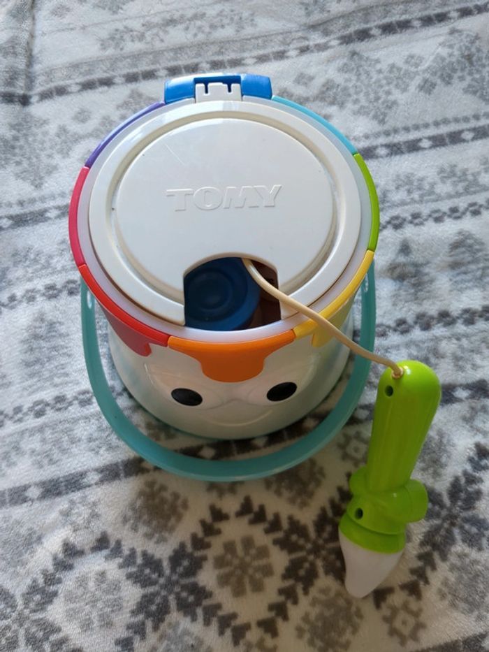 Jeu des couleurs en italien pot de peinture. - photo numéro 5