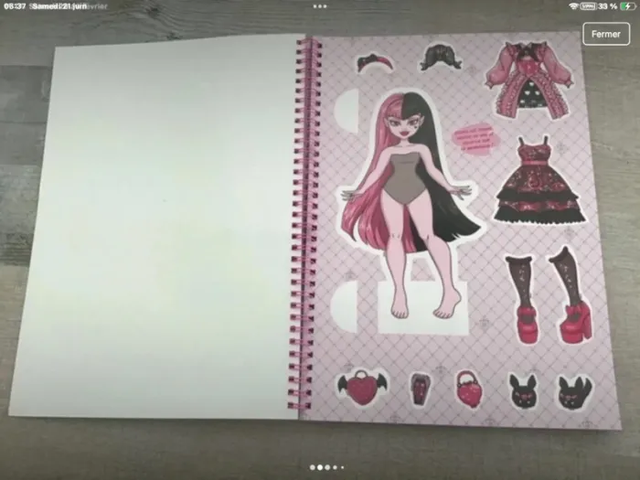 Neuf Livre création design monster high - photo numéro 2