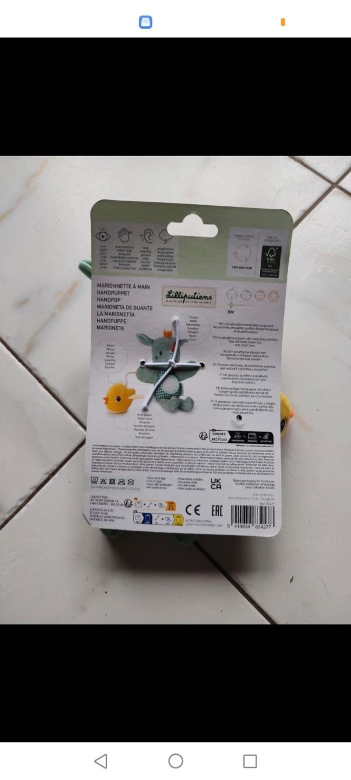 Joe marionnette à mains lilliputiens - photo numéro 4